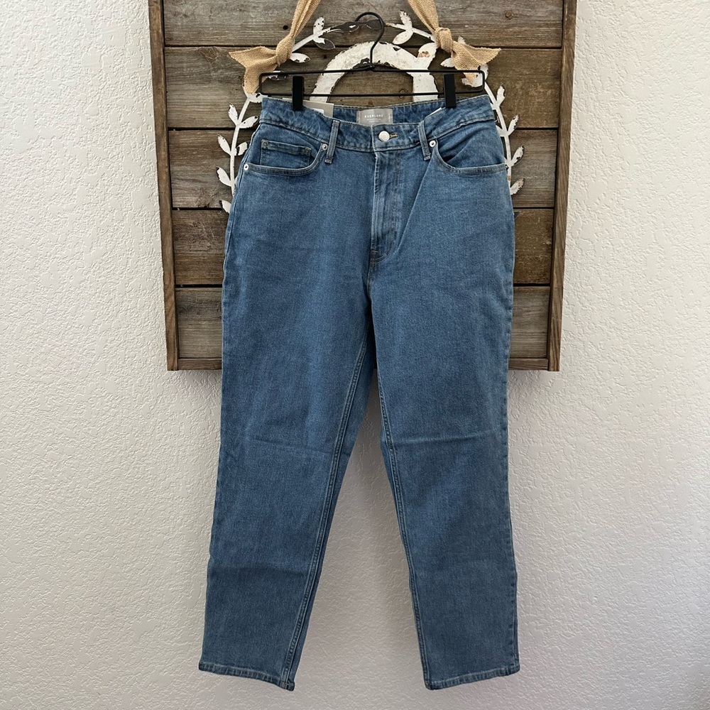 Everlane The Curvy Cheeky Jean organic cotton high rise size 30 NWT